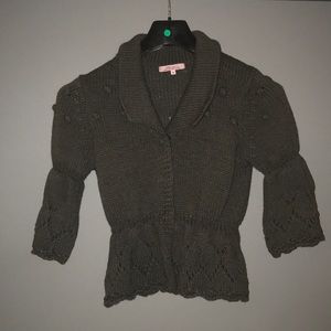 😍 4 for $20 S Hekla & Co Gray Knitted Sweater